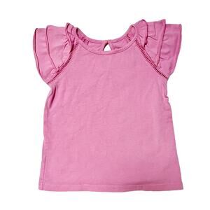 Janie And Jack Tiered Ruffle Sleeve Top